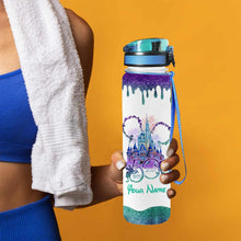 Load image into Gallery viewer, Personalized Water Tracker Bottle Custom Name 50th Birthday Gift
