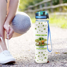 Load image into Gallery viewer, Personalized Water Tracker Bottle with Infuser for Hydration
