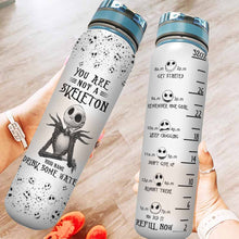 Load image into Gallery viewer, Personalized Nightmare Water Tracker Bottle Custom Name Gift
