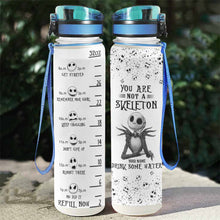 Load image into Gallery viewer, Personalized Nightmare Water Tracker Bottle Custom Name Gift
