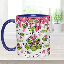 Load image into Gallery viewer, Personalized Christmas Accent Mug for Grandma Custom Name Gift
