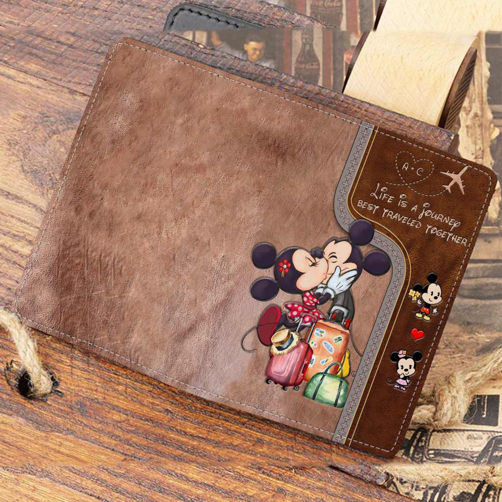 Personalized Passport Holder for Couples | Travel Gift Idea