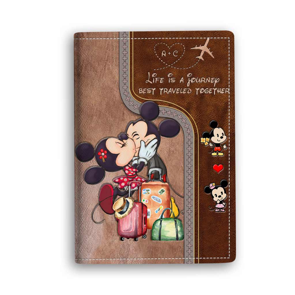 Personalized Passport Holder for Couples | Travel Gift Idea