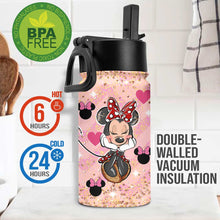 Load image into Gallery viewer, Personalized Kids Water Bottle with Magic Mouse Ears for Birthday
