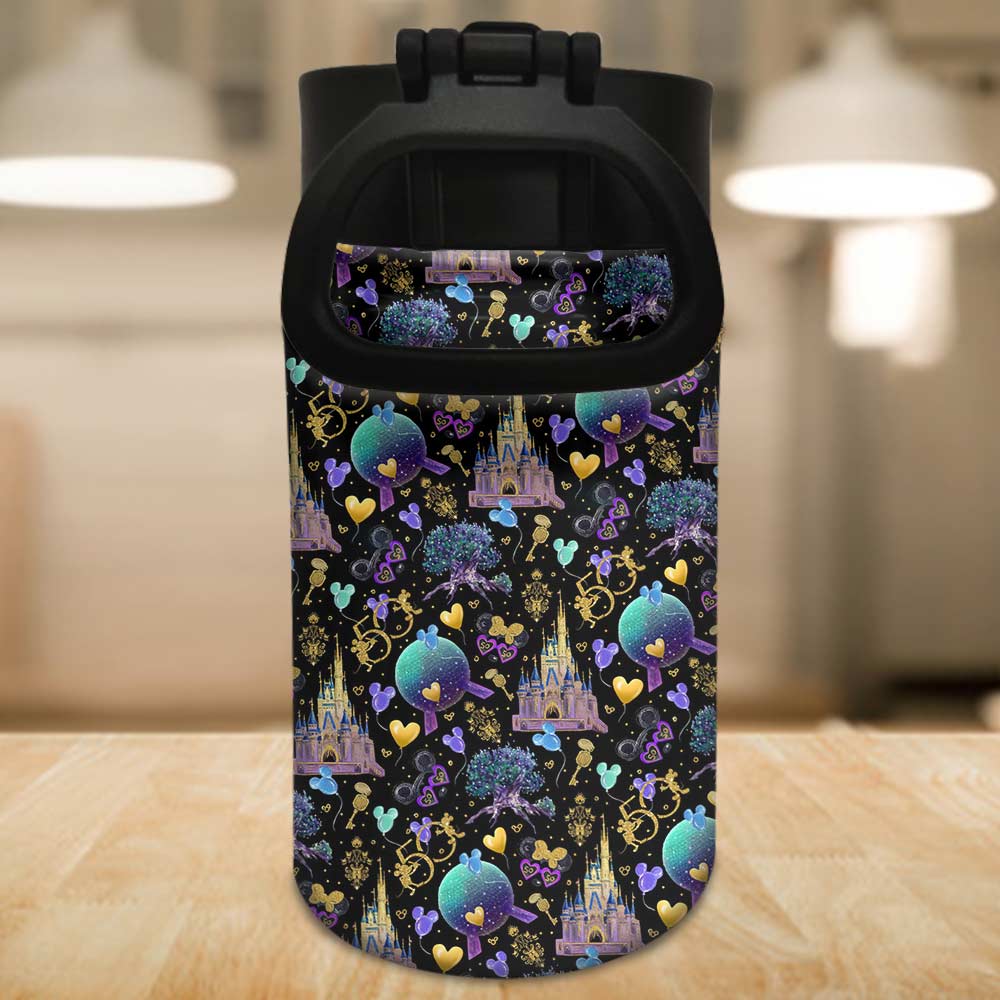 Personalized Kids Water Bottle with Magic Mouse Ears Design