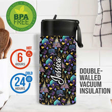 Load image into Gallery viewer, Personalized Kids Water Bottle with Magic Mouse Ears Design
