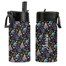 Load image into Gallery viewer, Personalized Kids Water Bottle with Magic Mouse Ears Design
