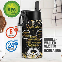 Load image into Gallery viewer, Personalized Kids Water Bottle with Custom Name &amp; Design

