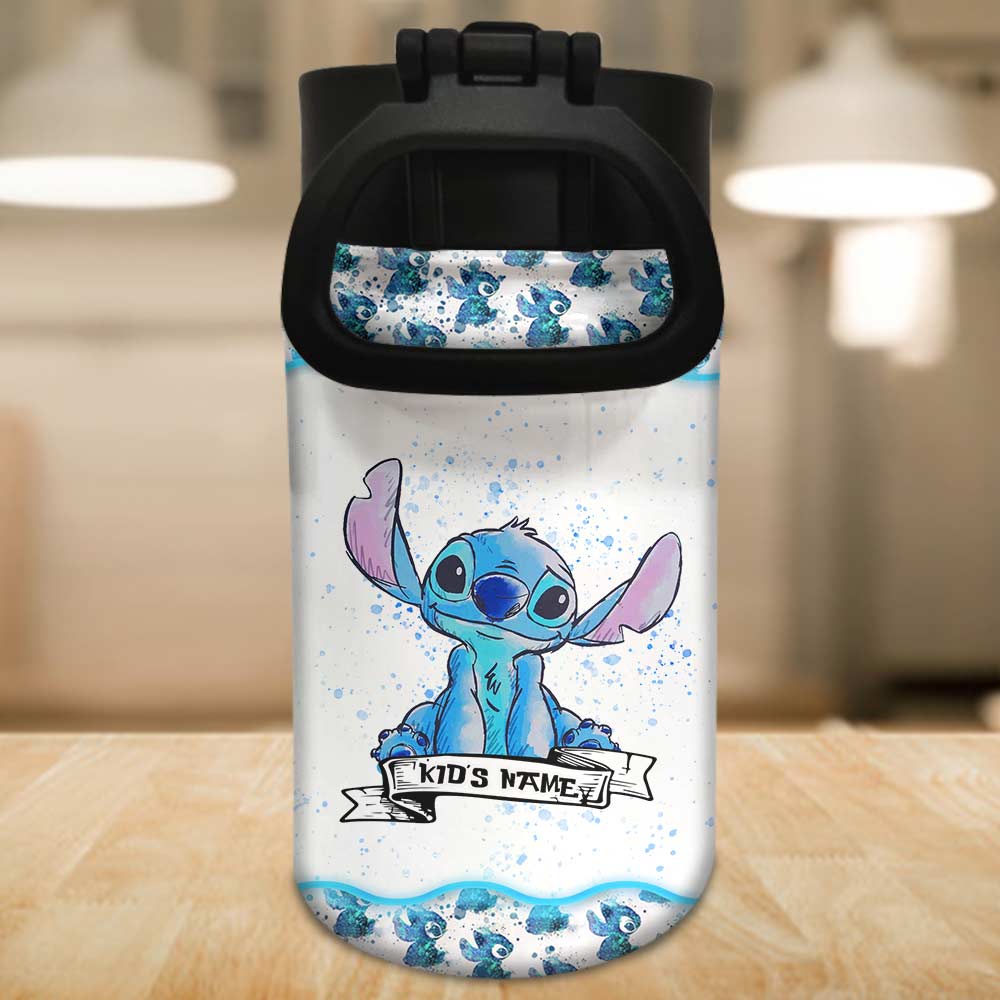 Personalized Kids Water Bottle Custom Name Ohana Gift