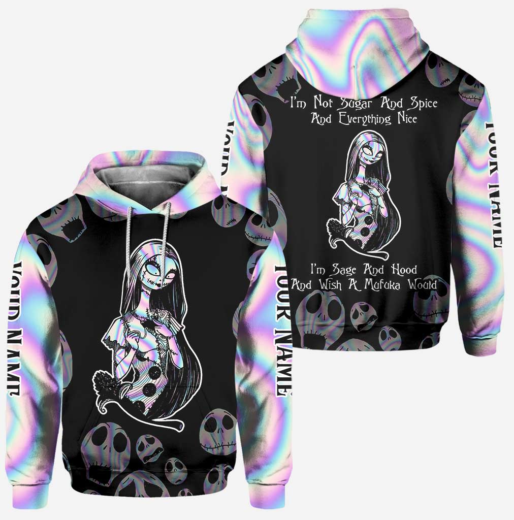 Personalized Nightmare Hoodie and Leggings Custom Name Gift