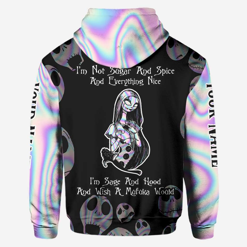 Personalized Nightmare Hoodie and Leggings Custom Name Gift