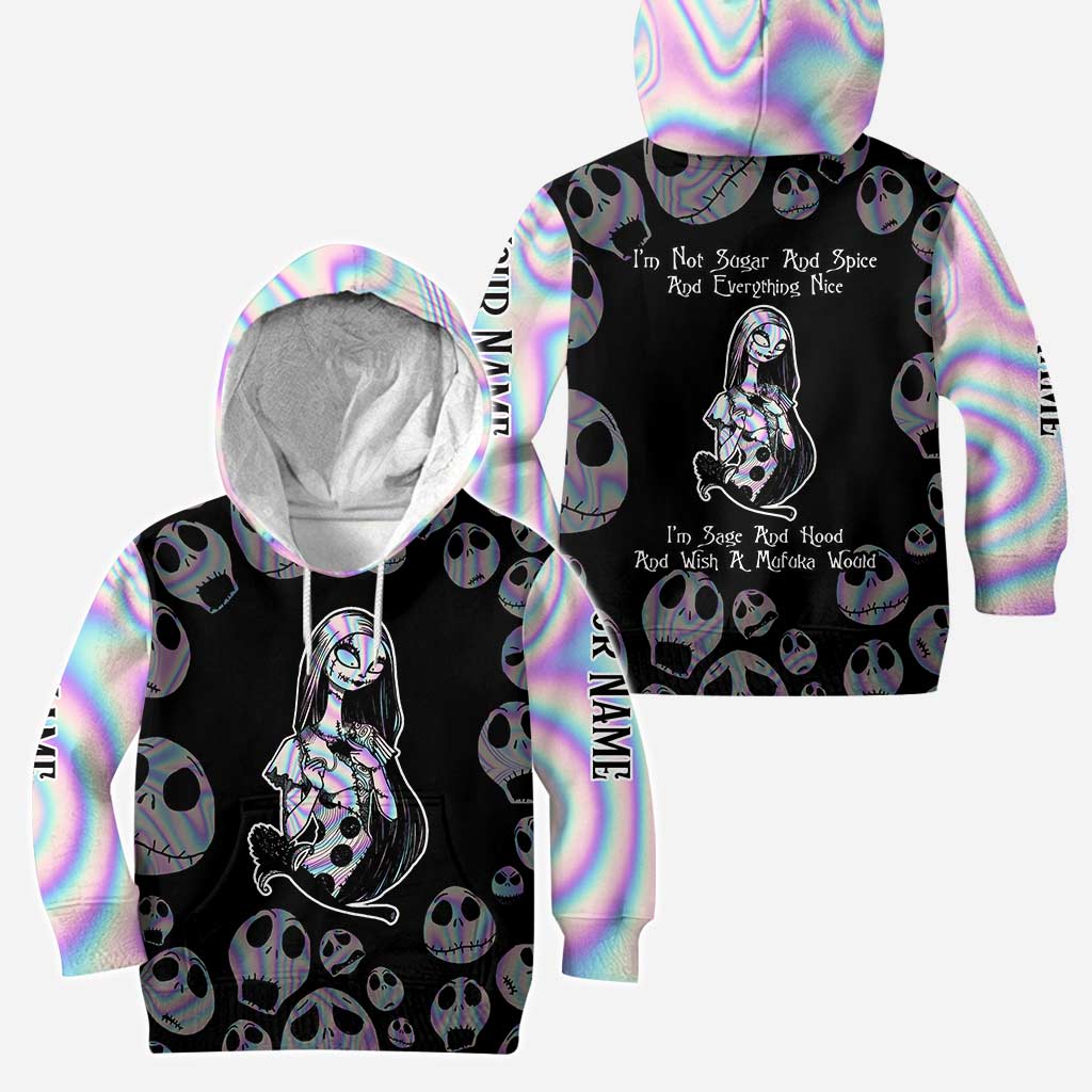 Personalized Nightmare Hoodie and Leggings Custom Name Gift