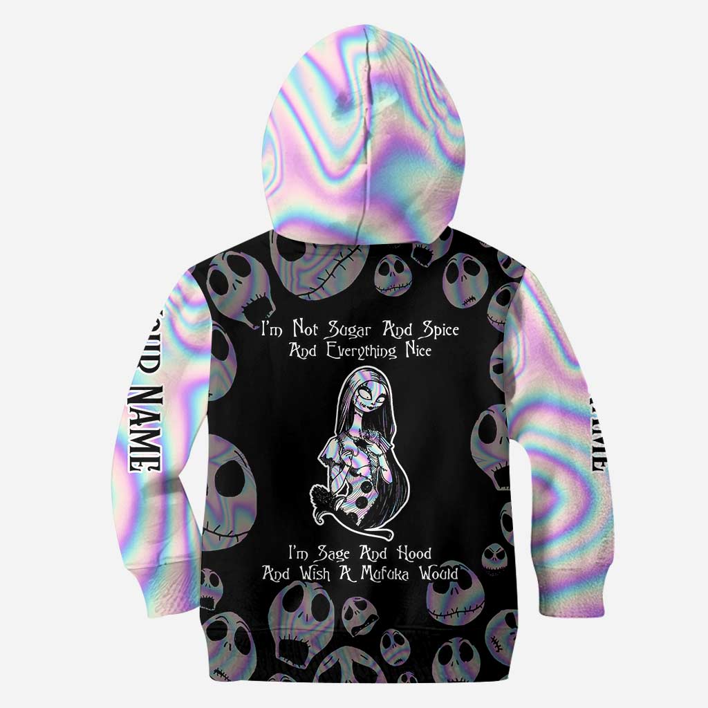 Personalized Nightmare Hoodie and Leggings Custom Name Gift