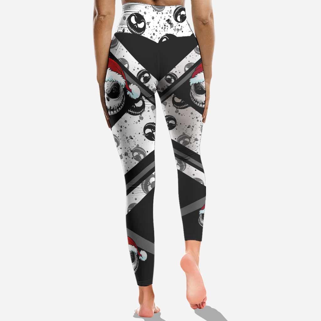 Personalized Nightmare Before Christmas Hoodie & Leggings Set Gift for Her