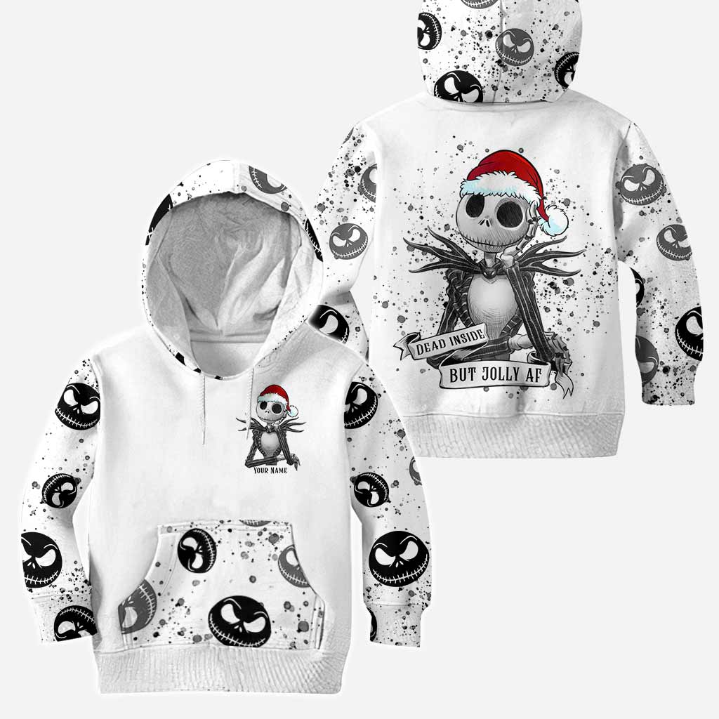 Personalized Nightmare Before Christmas Hoodie & Leggings Set Gift for Her