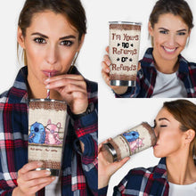 Load image into Gallery viewer, Personalized Ohana Tumbler Custom Name Gift for Couples
