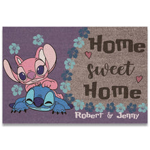 Load image into Gallery viewer, Personalized Ohana Doormat Custom Name Gift for Housewarming
