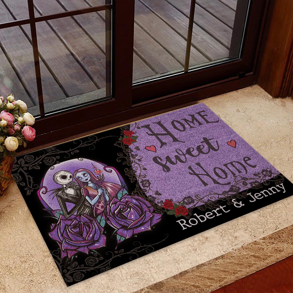 Personalized Nightmare Doormat Custom Name Home Decor Gift