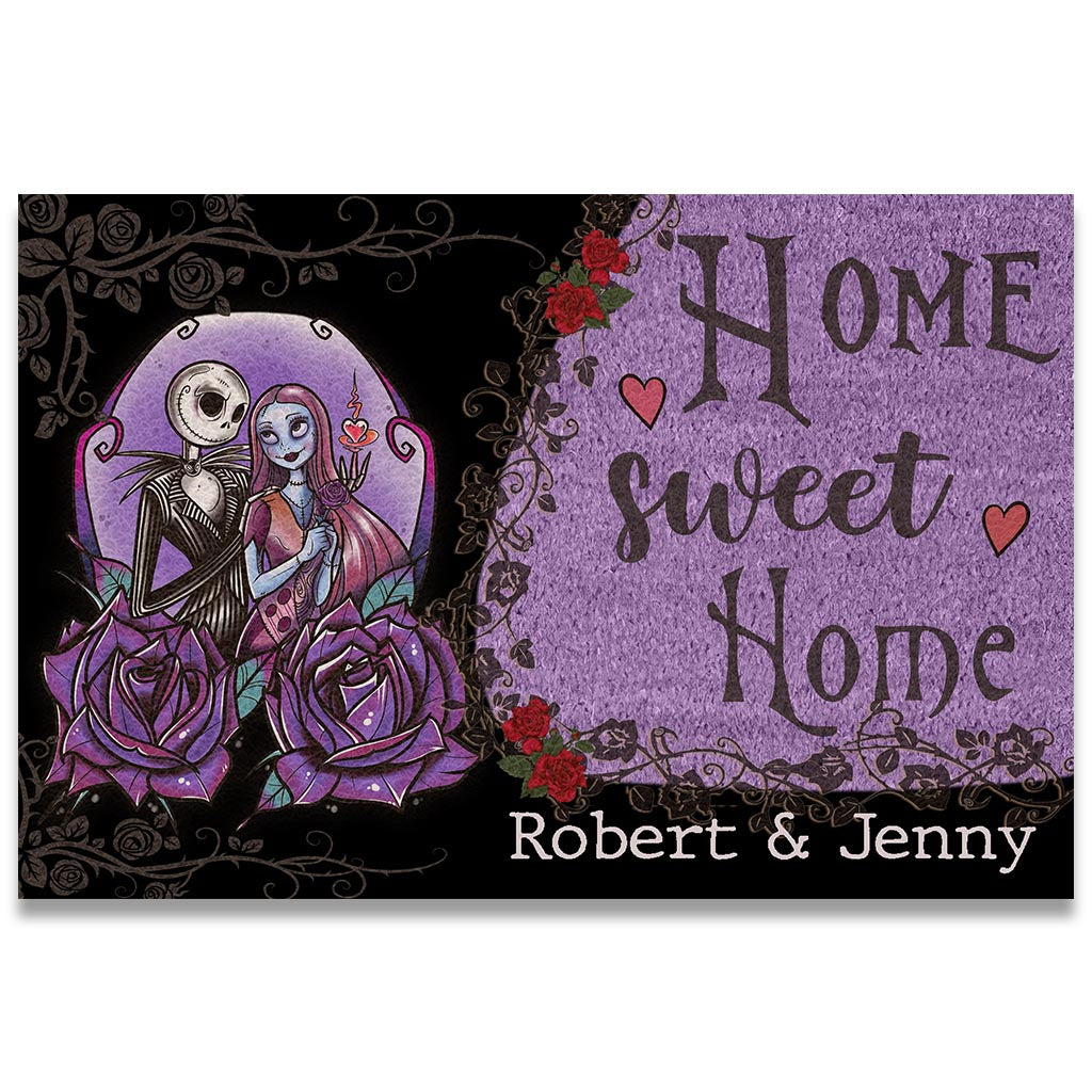 Personalized Nightmare Doormat Custom Name Home Decor Gift