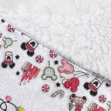 Load image into Gallery viewer, Personalized Disney Watching Blanket Hoodie Custom Name Gift
