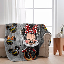 Load image into Gallery viewer, Personalized Minnie Mouse Blanket Best Grandma Ever Gift
