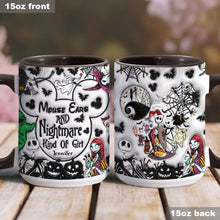 Load image into Gallery viewer, Personalized Mouse Ears Mug Unique Gift for Halloween Lover
