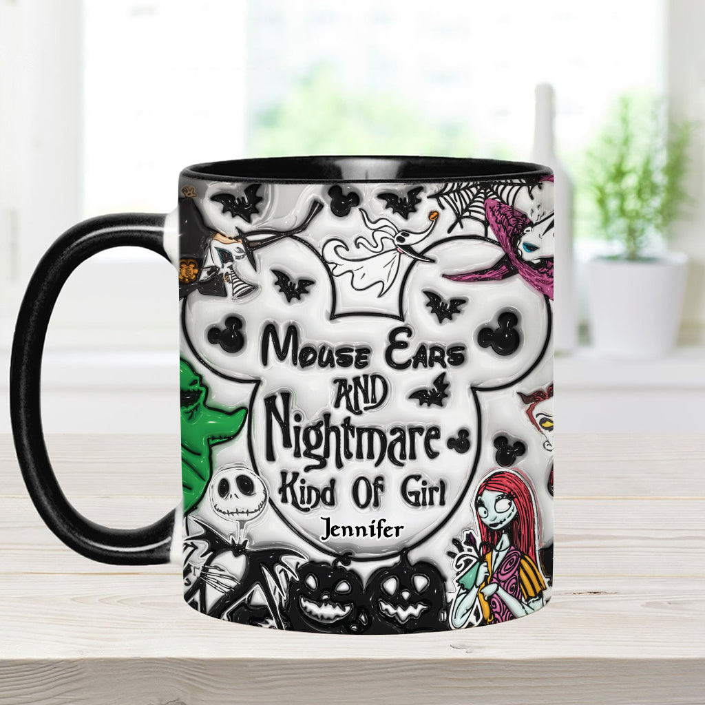 Personalized Mouse Ears Mug Unique Gift for Halloween Lover