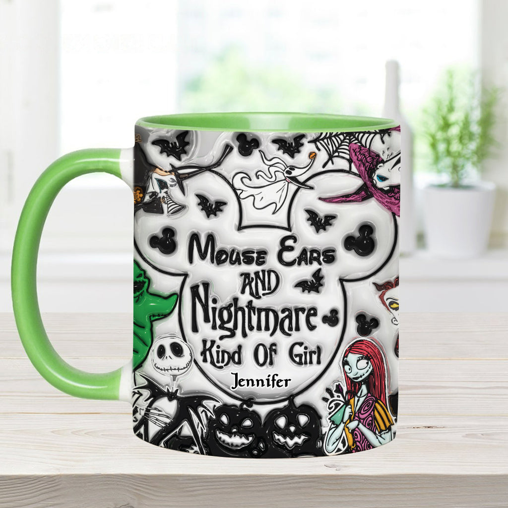 Personalized Mouse Ears Mug Unique Gift for Halloween Lover