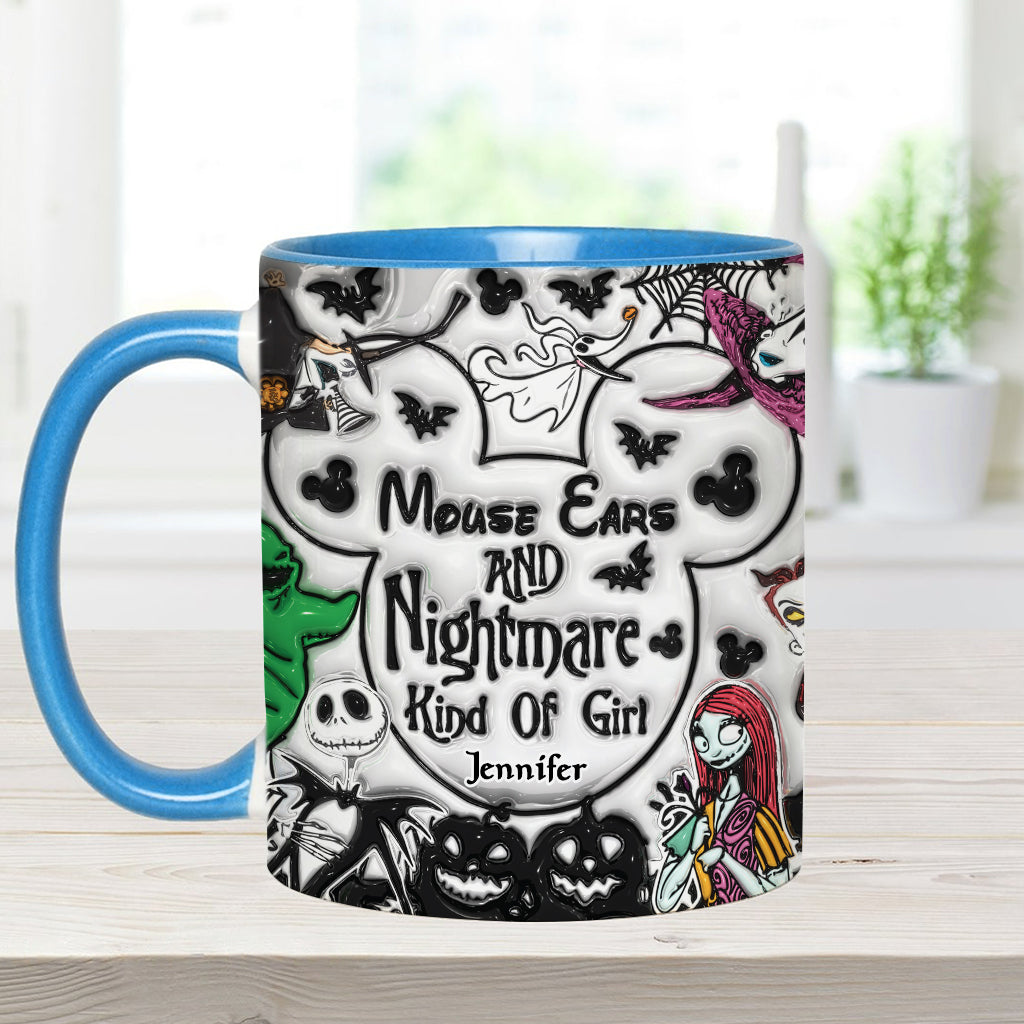 Personalized Mouse Ears Mug Unique Gift for Halloween Lover
