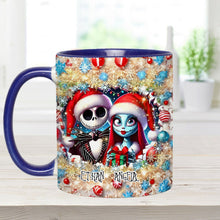 Load image into Gallery viewer, Personalized Nightmare Accent Mug with Custom Names Gift Idea
