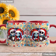 Load image into Gallery viewer, Personalized Nightmare Accent Mug with Custom Names Gift Idea
