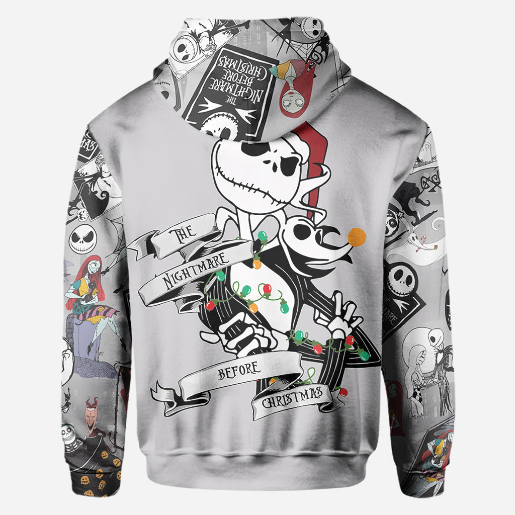 Personalized Nightmare Before Christmas All Over Shirt Gift