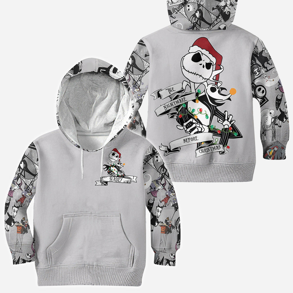 Personalized Nightmare Before Christmas All Over Shirt Gift