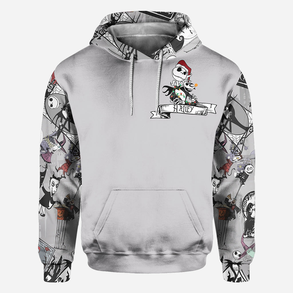 Personalized Nightmare Before Christmas All Over Shirt Gift