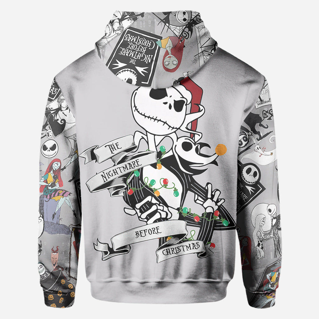 Personalized Nightmare Before Christmas All Over Shirt Gift