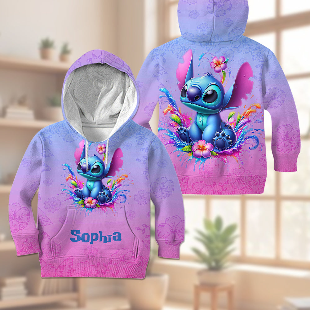 Personalized Kids Hoodie & Jogger Set with Custom Name for Adventures