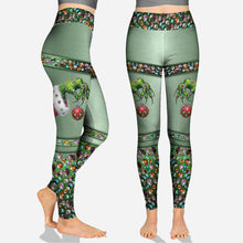 Load image into Gallery viewer, Personalized Grinch Christmas Hoodie &amp; Leggings Custom Name Gift
