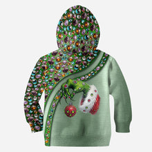Load image into Gallery viewer, Personalized Grinch Christmas Hoodie &amp; Leggings Custom Name Gift
