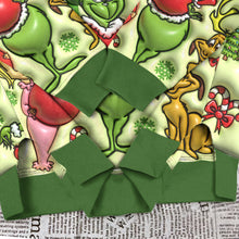 Load image into Gallery viewer, Personalized Christmas Sweatshirt Grinch Design for Women
