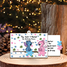 Load image into Gallery viewer, Personalized Sliding Ornament Ohana Gift for Couples
