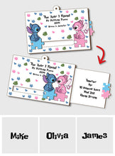 Load image into Gallery viewer, Personalized Sliding Ornament Ohana Gift for Couples
