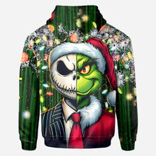 Load image into Gallery viewer, Personalized Grinch All-Over Shirt Custom Gift for Christmas
