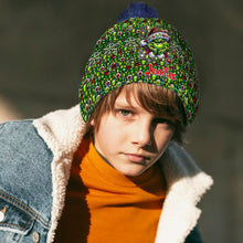 Load image into Gallery viewer, Personalized Grinch Beanie Hat Custom Name Christmas Gift
