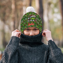 Load image into Gallery viewer, Personalized Grinch Beanie Hat Custom Name Christmas Gift
