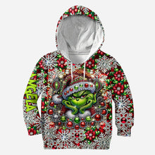 Load image into Gallery viewer, Personalized Grinch Hoodie &amp; Leggings Christmas Gift for Family
