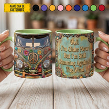 Load image into Gallery viewer, Personalized Hippie Accent Mug Custom Name Gift for Mom
