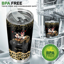 Load image into Gallery viewer, Personalized Couple Tumbler with 3D Print Custom Names Gift

