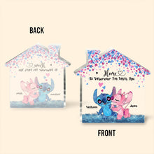Load image into Gallery viewer, Personalized Couple Acrylic Plaque Gift Home Is Wherever I'm With You
