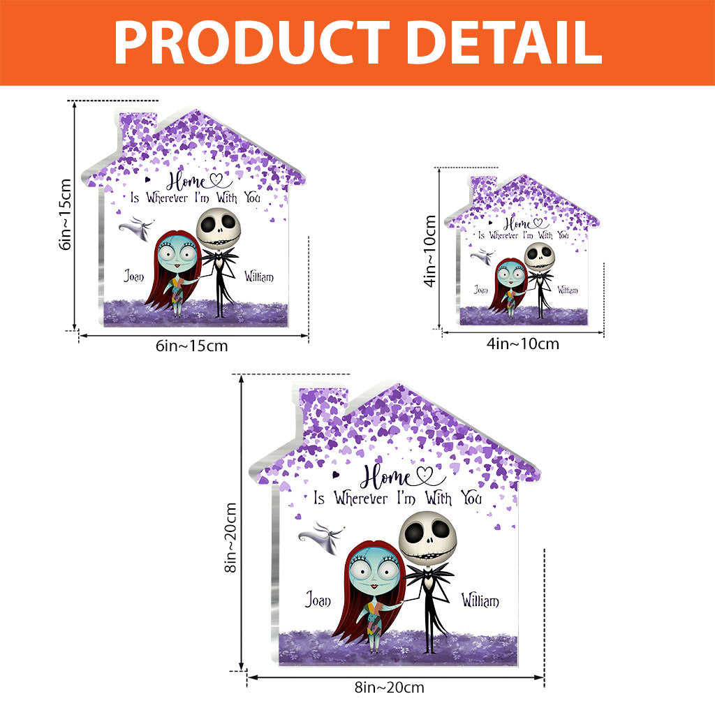 Personalized Couple Acrylic Plaque Custom Love Home Decor Gift