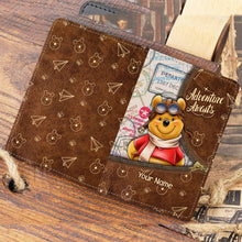 Load image into Gallery viewer, Personalized Mouse Passport Holder Custom Name Travel Gift
